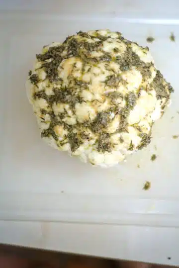 herb seasoned cauliflower