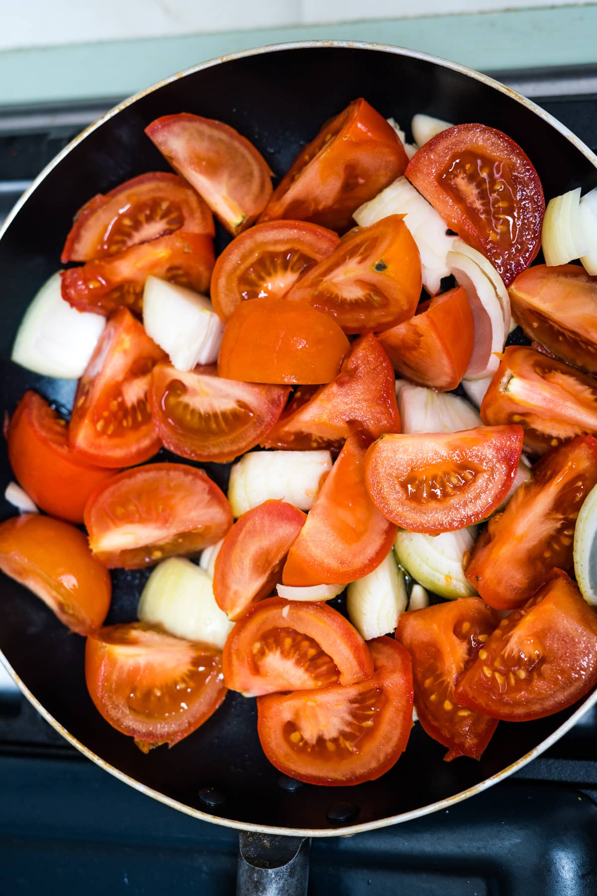 pan fried tomatoes