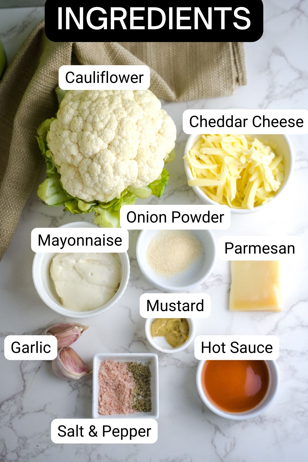 cauliflower mayo ingredients