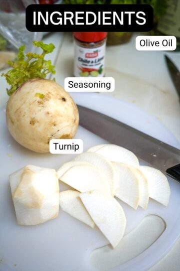 turnip chip ingredients
