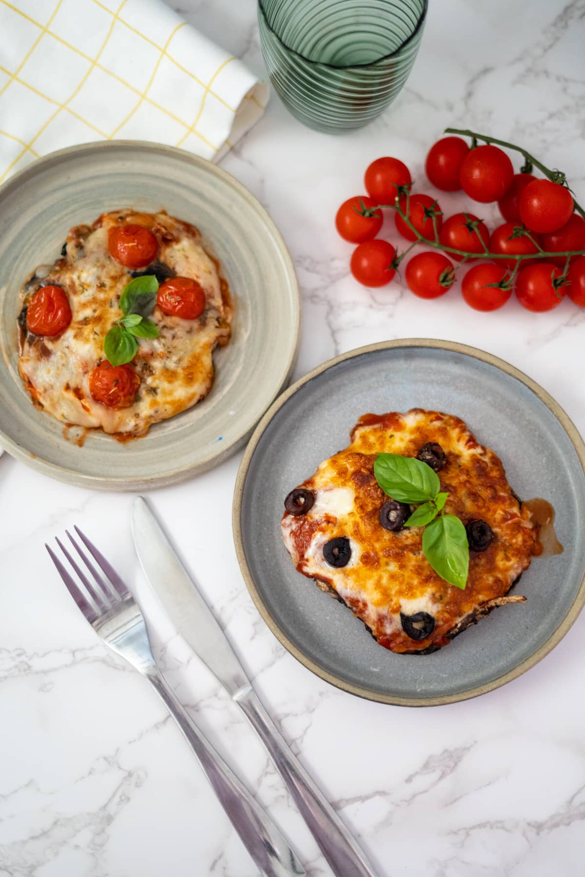 portobello mushroom pizza