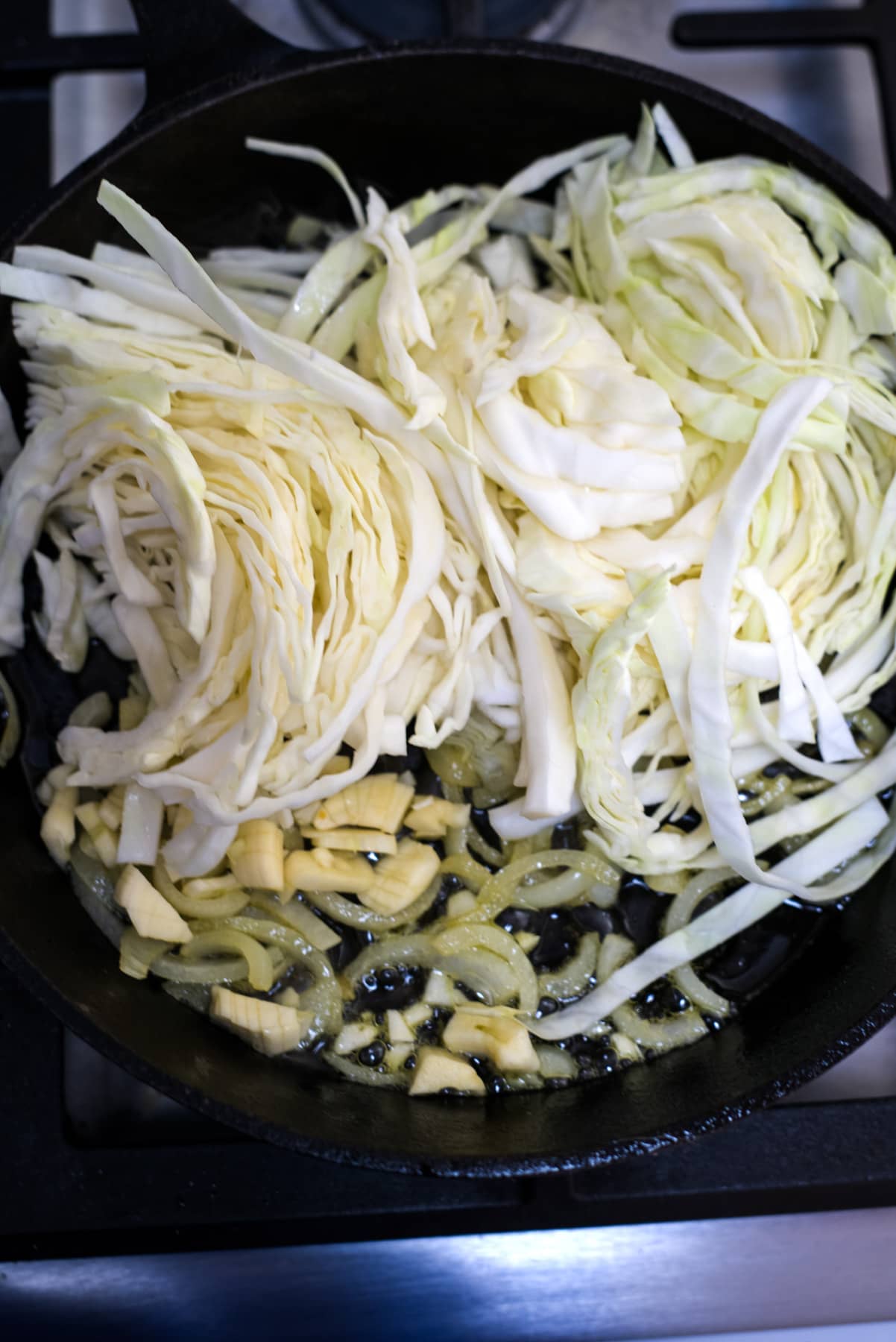 cooked cabbage