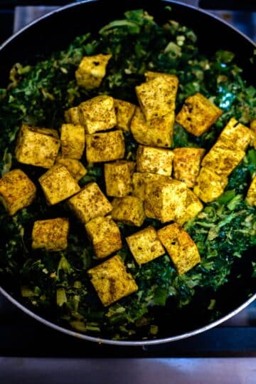 saute paneer