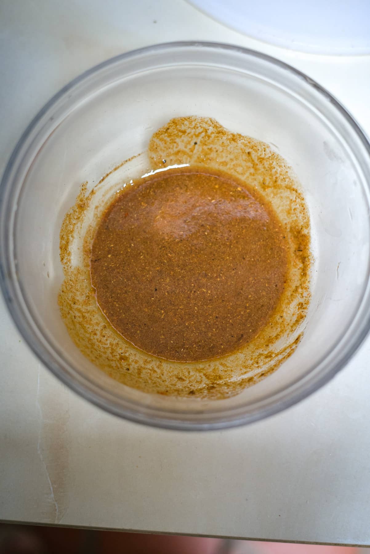 paneer spice mixture in a bowl.