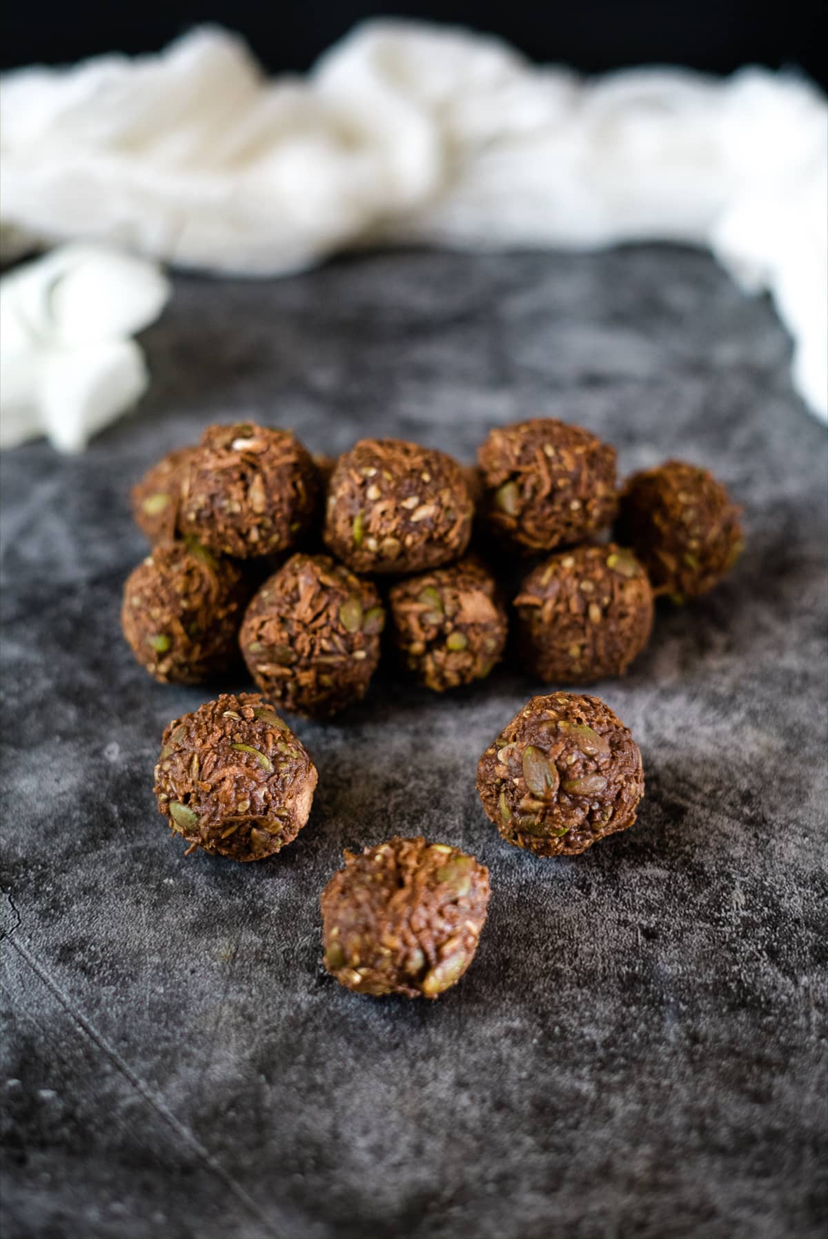 Keto Protein Balls - easy chocolate coconut flavored sugar free snack!