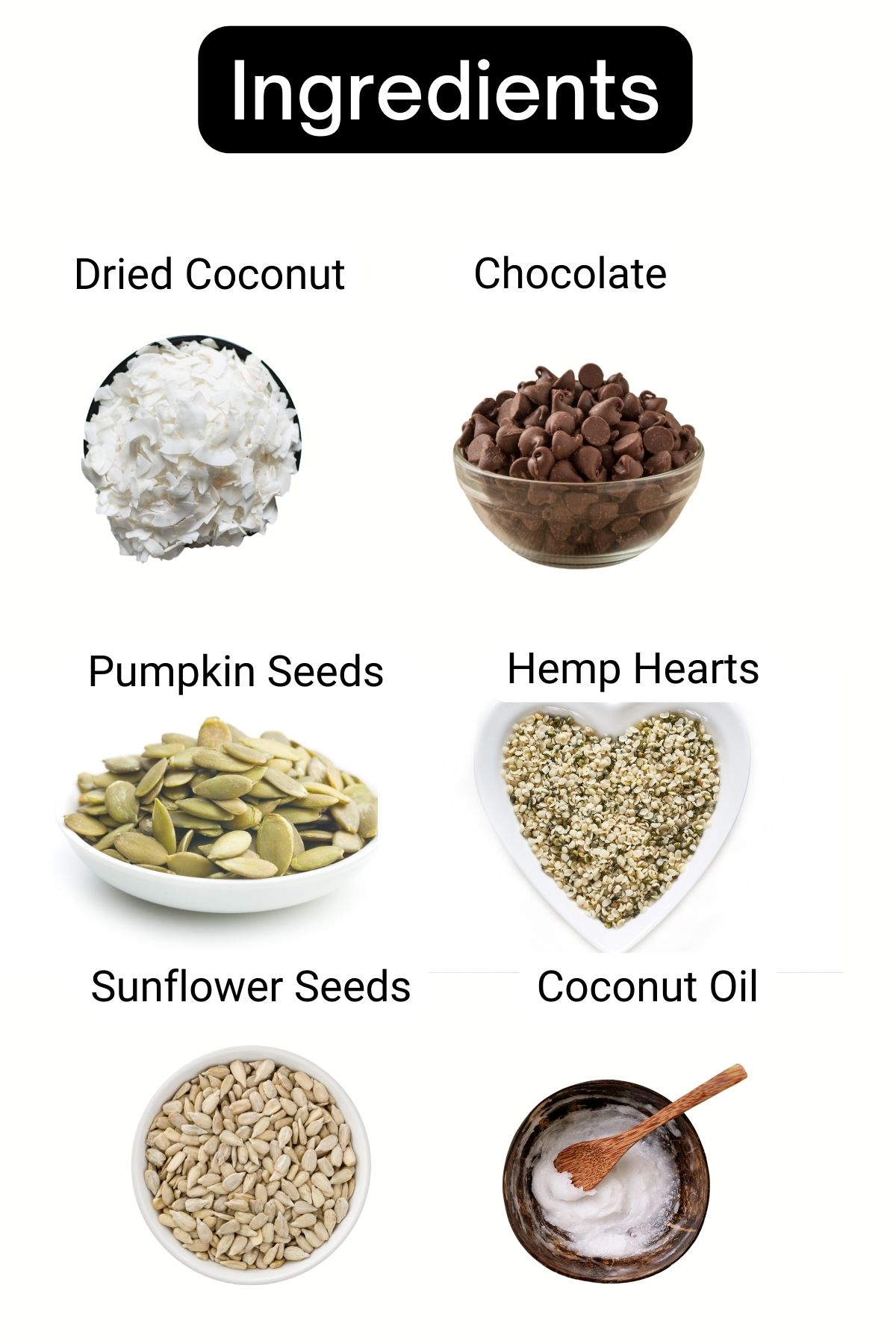 chocolate coconut ball ingredients