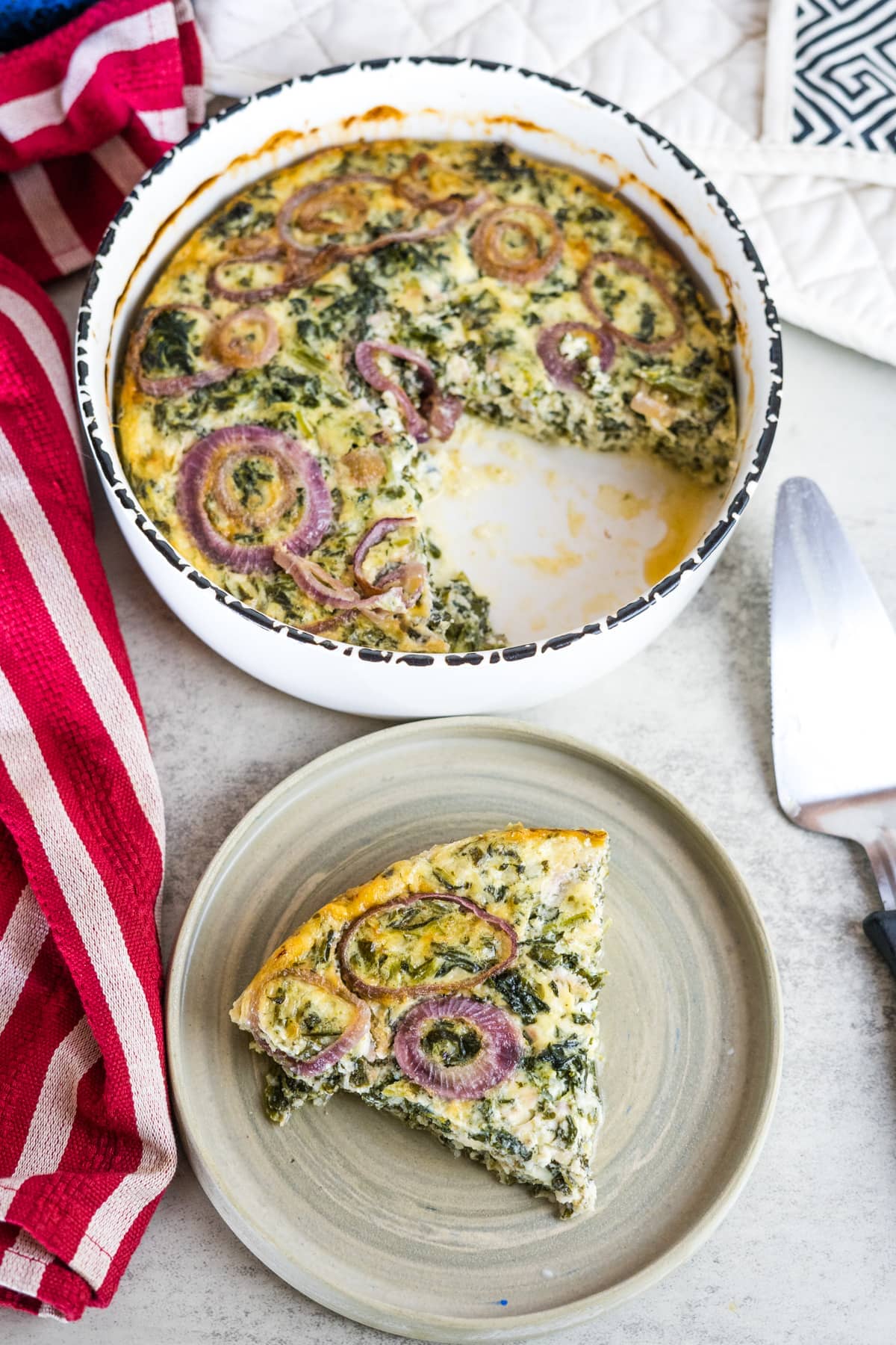 cottage cheese quiche