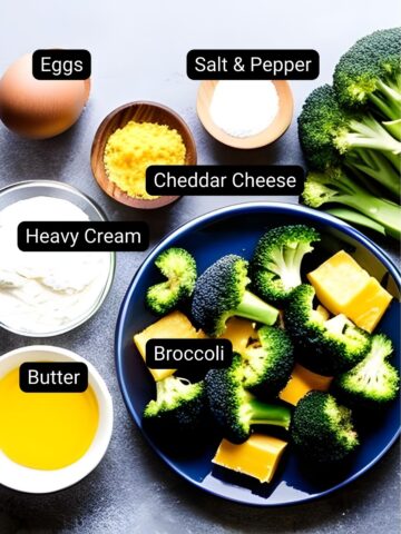 broccoli quiche ingredients