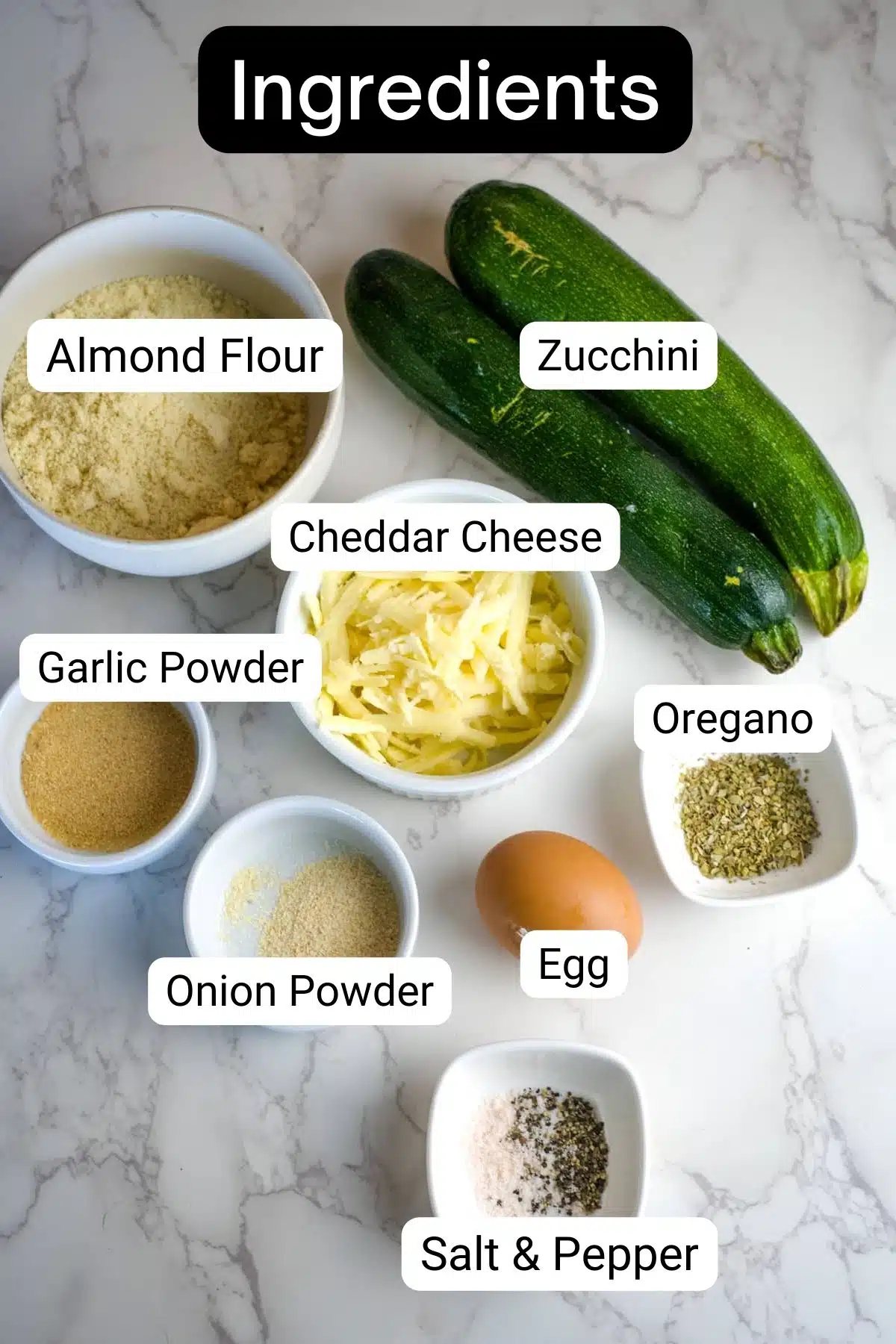 zucchini fritter ingredients