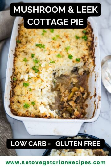 This delectable recipe features a tantalizing combination of mushrooms and leeks, resulting in a savory and comforting mushroom and leek cottage pie.